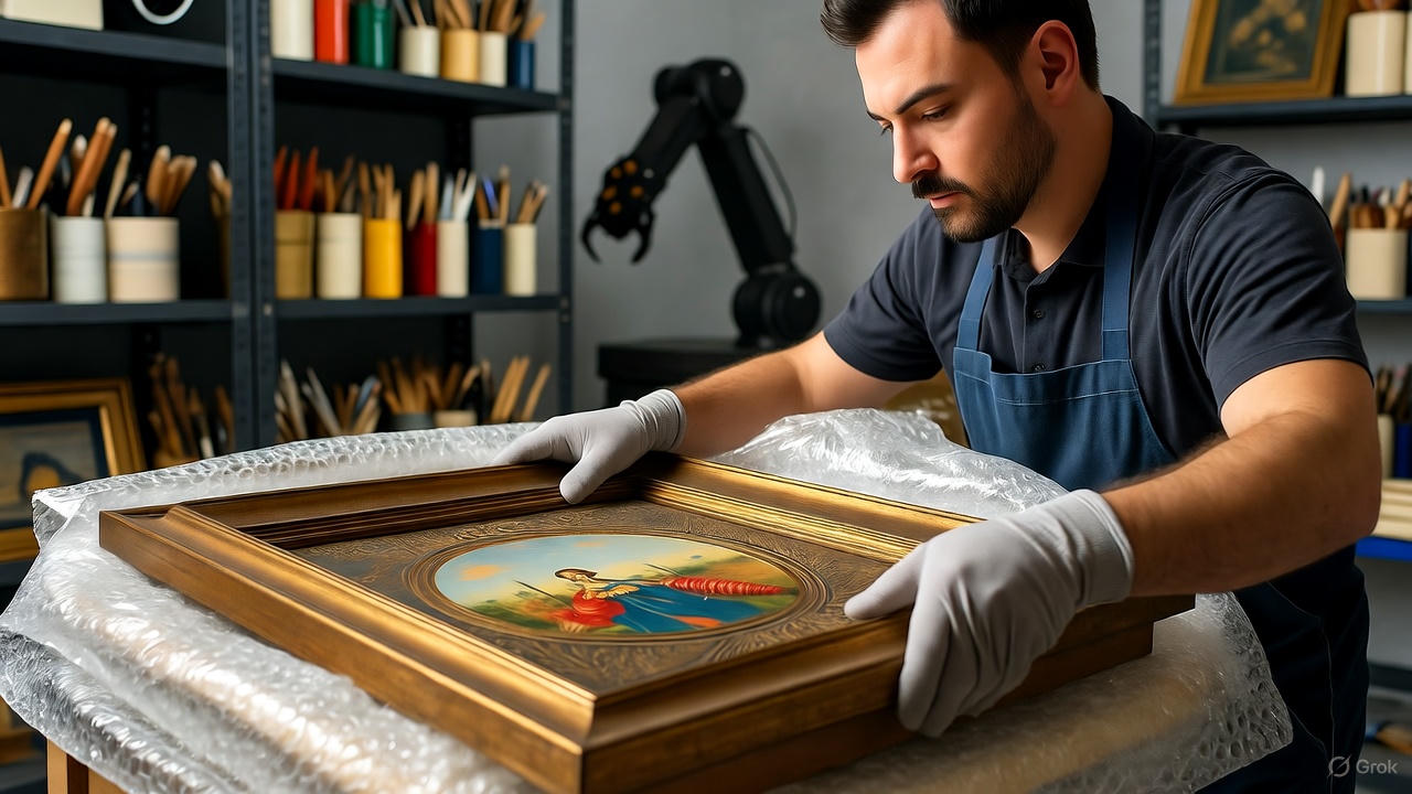 Image of art handler