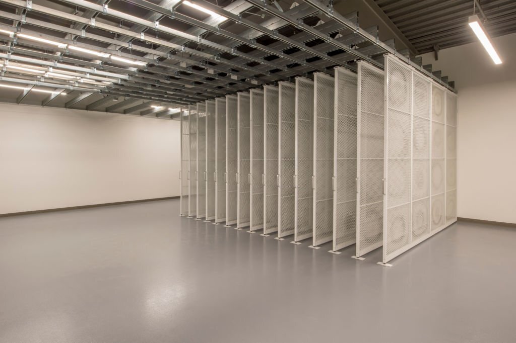 Empty Climate Controlled Storage for Artwork
