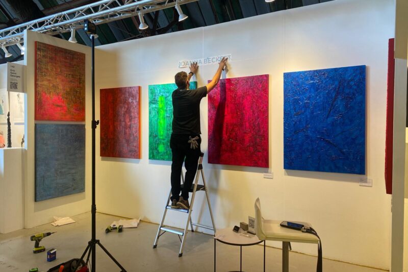 Installation at TOAF art fair