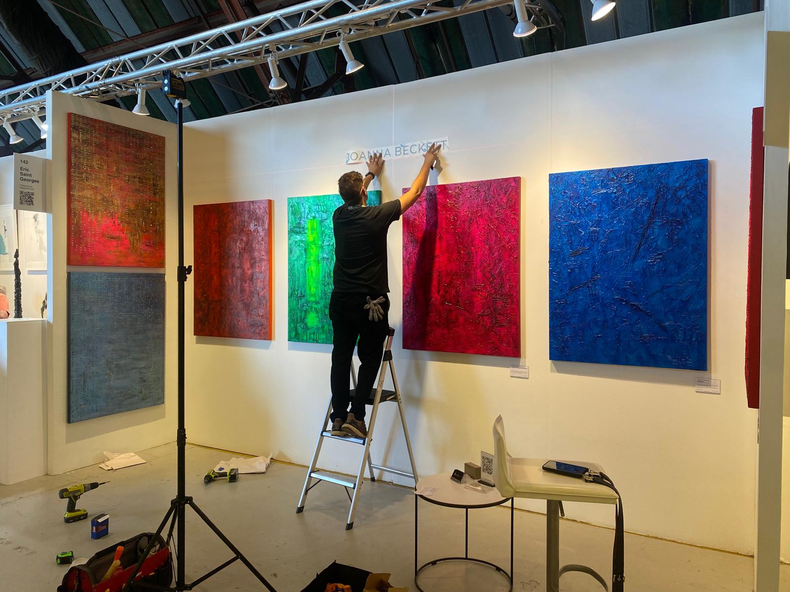 Installation at TOAF art fair